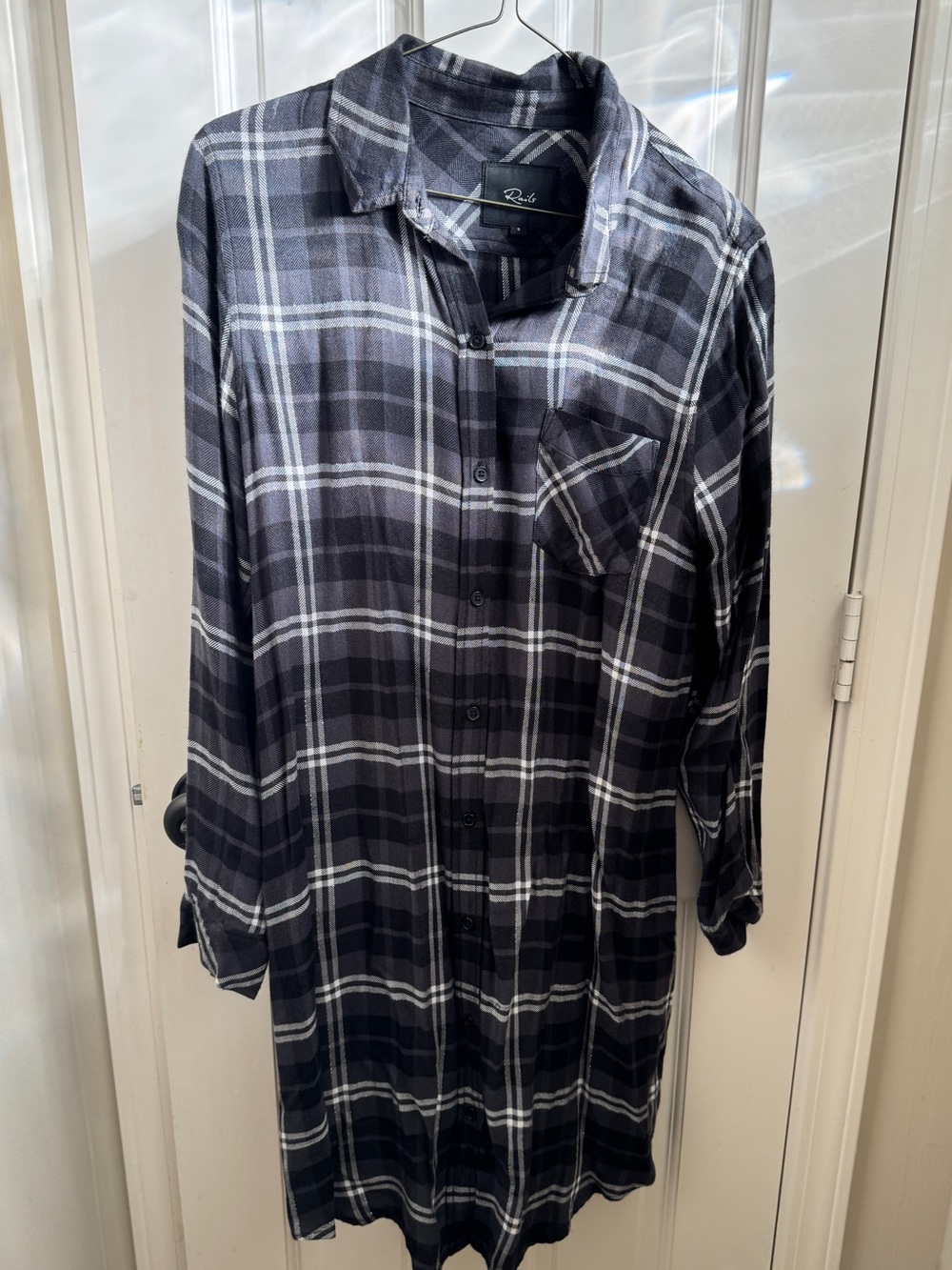Rails | Flannel Shirtdress